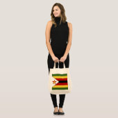 Zimbabwaanse vlag tote bag (Voorkant (model))