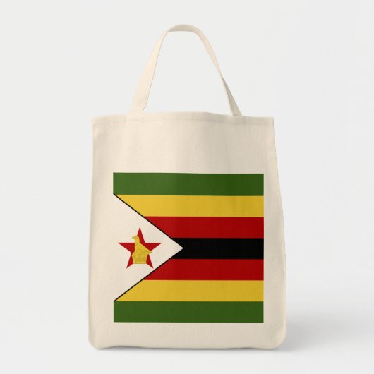 Zimbabwaanse vlag tote bag (Voorkant)