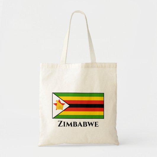 Zimbabwaanse vlag tote bag (Voorkant)