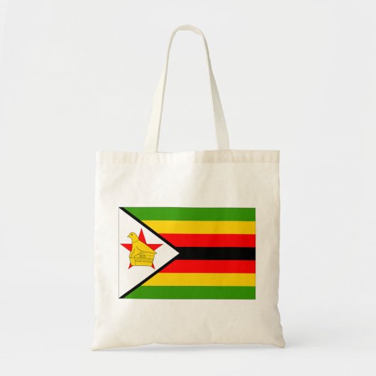 Zimbabwaanse vlag tote bag (Voorkant)