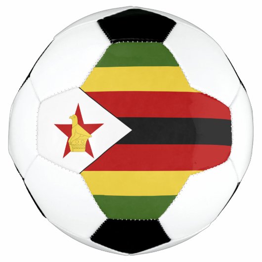 Zimbabwaanse vlag voetbal (Voorkant)