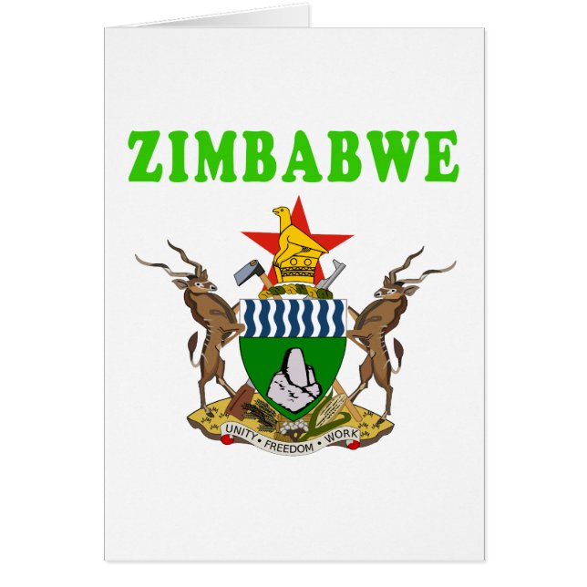 Zimbabwaanse wapenstilstand - Design (Voorkant)