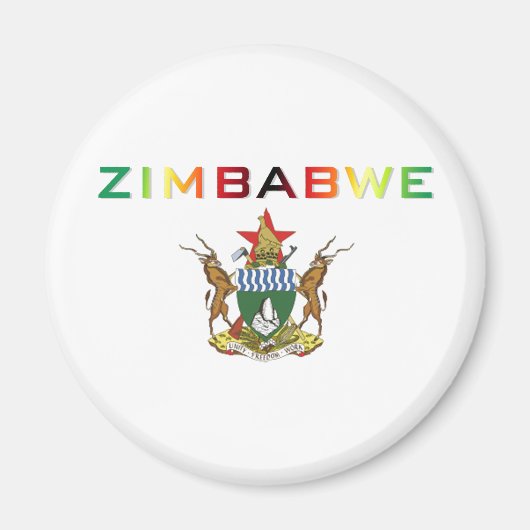 Zimbabwaanse wapenstilstand magneet (Voorkant)