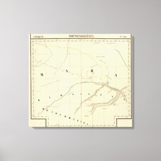 Zimbabwe, Afrika 46 Canvas Afdruk (Voorkant)