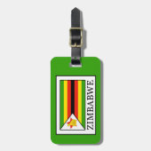 Zimbabwe Bagagelabel (Voorkant verticaal)
