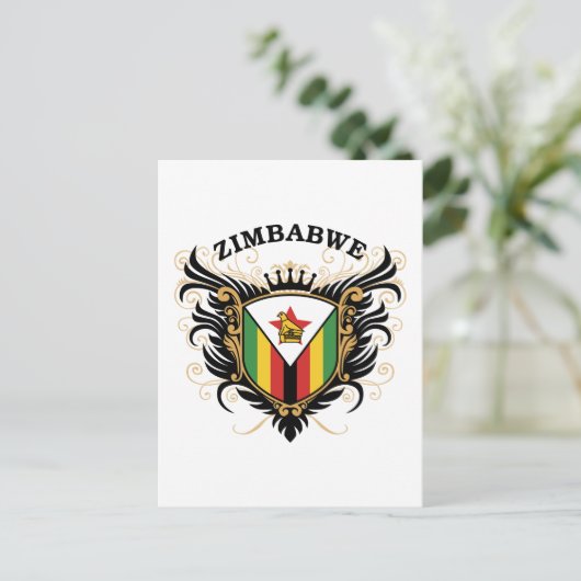 Zimbabwe Briefkaart (Staand voorkant)