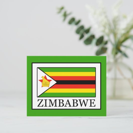 Zimbabwe Briefkaart (Staand voorkant)