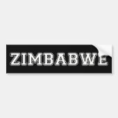 Zimbabwe Bumpersticker (Voorkant)