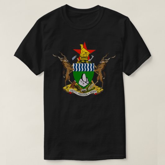 ZIMBABWE COAT OF ARMSTShirt T-shirt (Design voorkant)