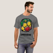 Zimbabwe Country Flag T-shirt (Voorkant volledig)