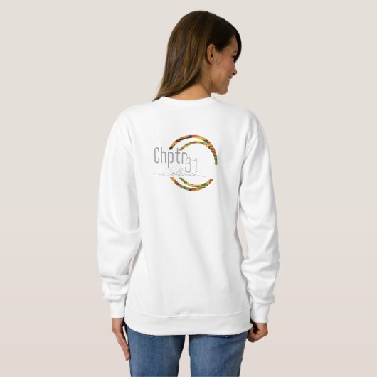 'Zimbabwe' Crewneck Sweatshirt (Achterkant volledig)