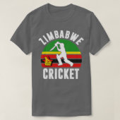 Zimbabwe Cricket vlag T-shirt (Design voorkant)