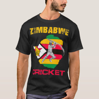 Zimbabwe Cricket Zimbabwaanse Mannen Vrouwen en Je T-shirt