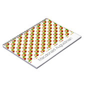 ZIMBABWE Custom Flag Patriotic Notitieboek Journal (Linkerzijde)