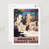Zimbabwe, de klimaatgesprekken van Rhodesia, , rei Briefkaart (Voorkant / Achterkant)