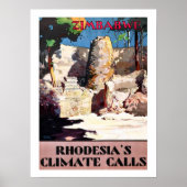 Zimbabwe, de klimaatgesprekken van Rhodesia, , rei Poster (Voorkant)