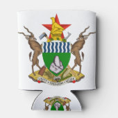 zimbabwe embleem blikjeskoeler (Achterkant)