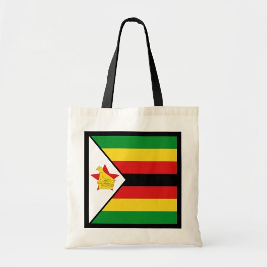 Zimbabwe Flag Bag Tote Bag (Voorkant)