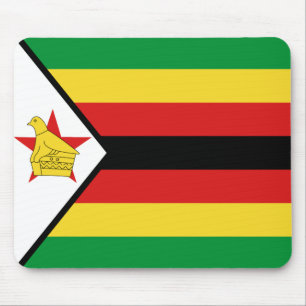 Zimbabwe Flag Mousepad Muismat