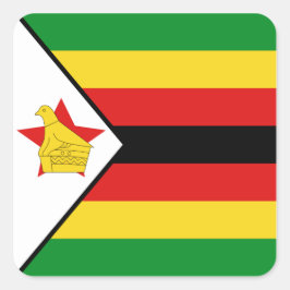 Zimbabwe Flag Sticker
