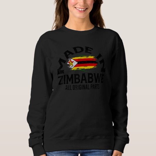 Zimbabwe For women Zimbabwean Flag for Men Zimbabw Trui (Voorkant)