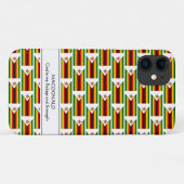ZIMBABWE Gepersonaliseerde Schrift Toevlucht & Kra Case-Mate iPhone Case (Achterkant (horizontaal))