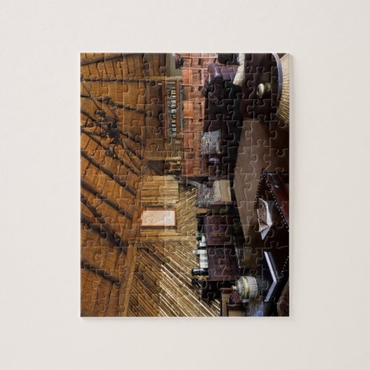 Zimbabwe, Hwange National Park, Linkwasha lodge. Legpuzzel (Verticaal)