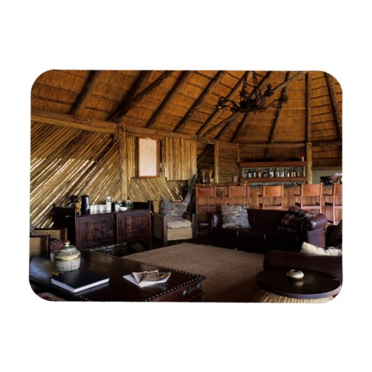 Zimbabwe, Hwange National Park, Linkwasha lodge. Magneet (Horizontaal)