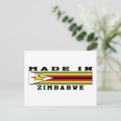 Zimbabwe in Design Briefkaart (Staand voorkant)