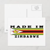 Zimbabwe in Design Briefkaart (Voorkant / Achterkant)