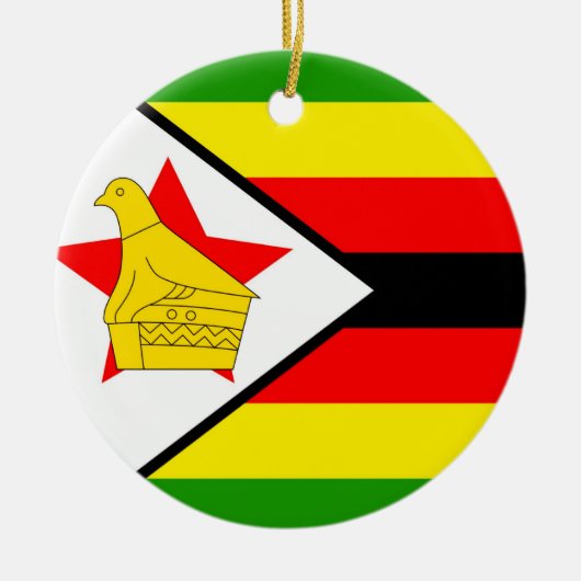 Zimbabwe Keramisch Ornament (Voorkant)