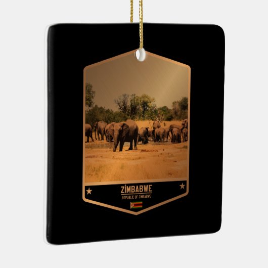 Zimbabwe Keramisch Ornament (Rechts)