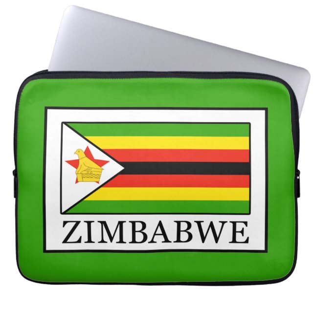Zimbabwe Laptop Sleeve (Voorkant)