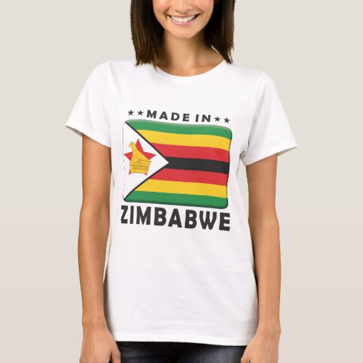 Zimbabwe Made T-shirt (Voorkant)