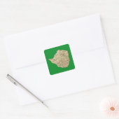 Zimbabwe Map Sticker (Envelop)