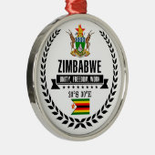 Zimbabwe Metalen Ornament (Rechts)