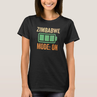 Zimbabwe Modus Op Batterij T-shirt