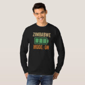 Zimbabwe Modus Op Batterij T-shirt (Voorkant volledig)