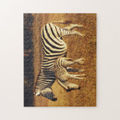 Zimbabwe, Nationaal Park Hwange, Linkwasha Legpuzzel (Verticaal)