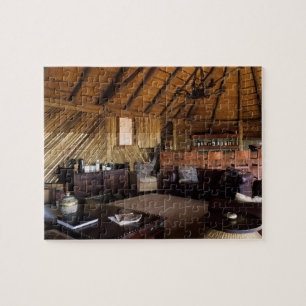 Zimbabwe, Nationaal park Hwange, Linkwasha lodge. Legpuzzel
