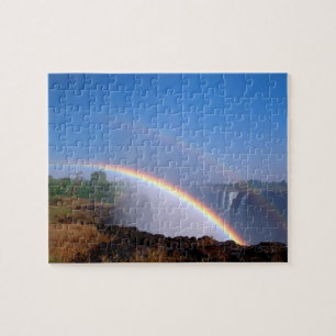 Zimbabwe, Nationaal park Victoria Falls. Dubbel Legpuzzel