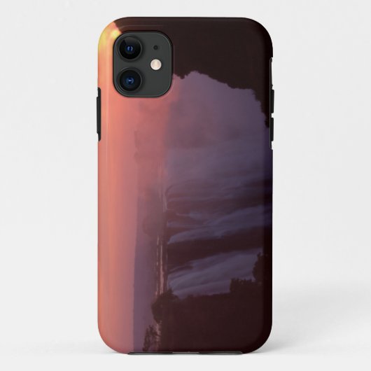 Zimbabwe, Nationaal park Victoria Falls. Nevelig Case-Mate iPhone Case (Achterkant)
