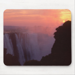 Zimbabwe, Nationaal park Victoria Falls. Nevelig Muismat