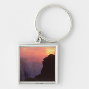 Zimbabwe, Nationaal park Victoria Falls. Nevelig Sleutelhanger