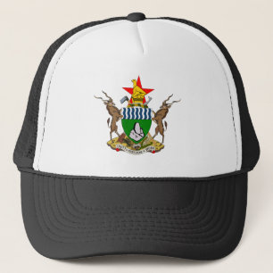 Zimbabwe Officieel wapenschild heraldry-symbool Trucker Pet
