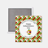 Zimbabwe Onafhankelijkheid Magneet (Voorkant / Achterkant)