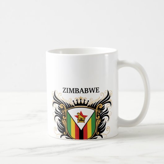 Zimbabwe [personaliseren] koffiemok (Rechts)