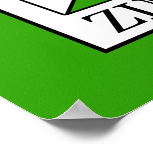 Zimbabwe Poster (Hoek)