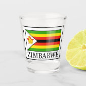 Zimbabwe Shot Glas (Voorkant)