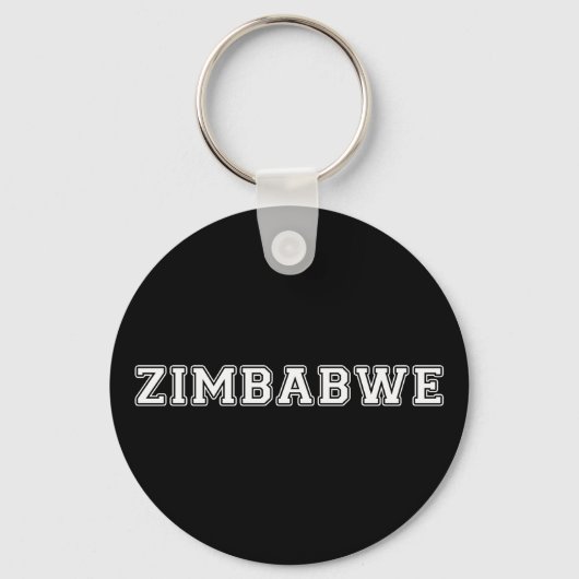 Zimbabwe Sleutelhanger (Voorkant)